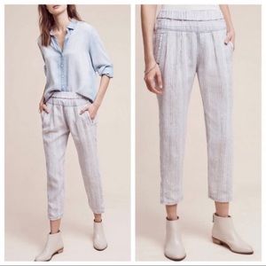 Hei Hei jogger linen pants